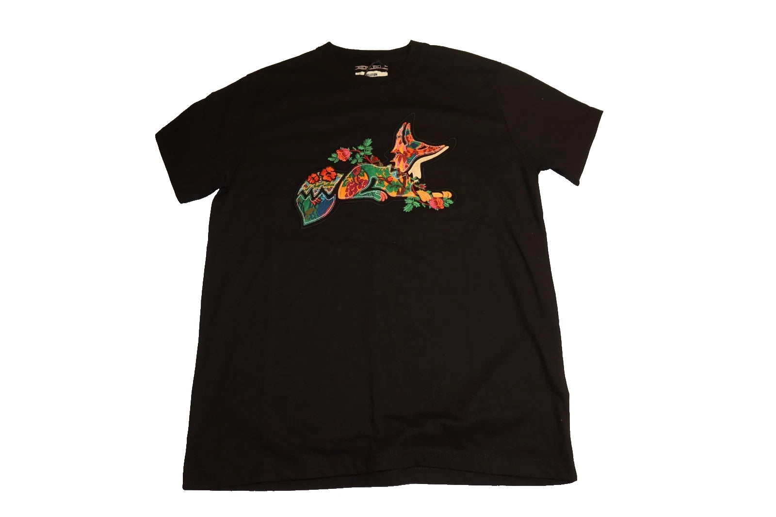 Akoo Men's McCoy Snobby Embroidered Knit Tee Black NWT