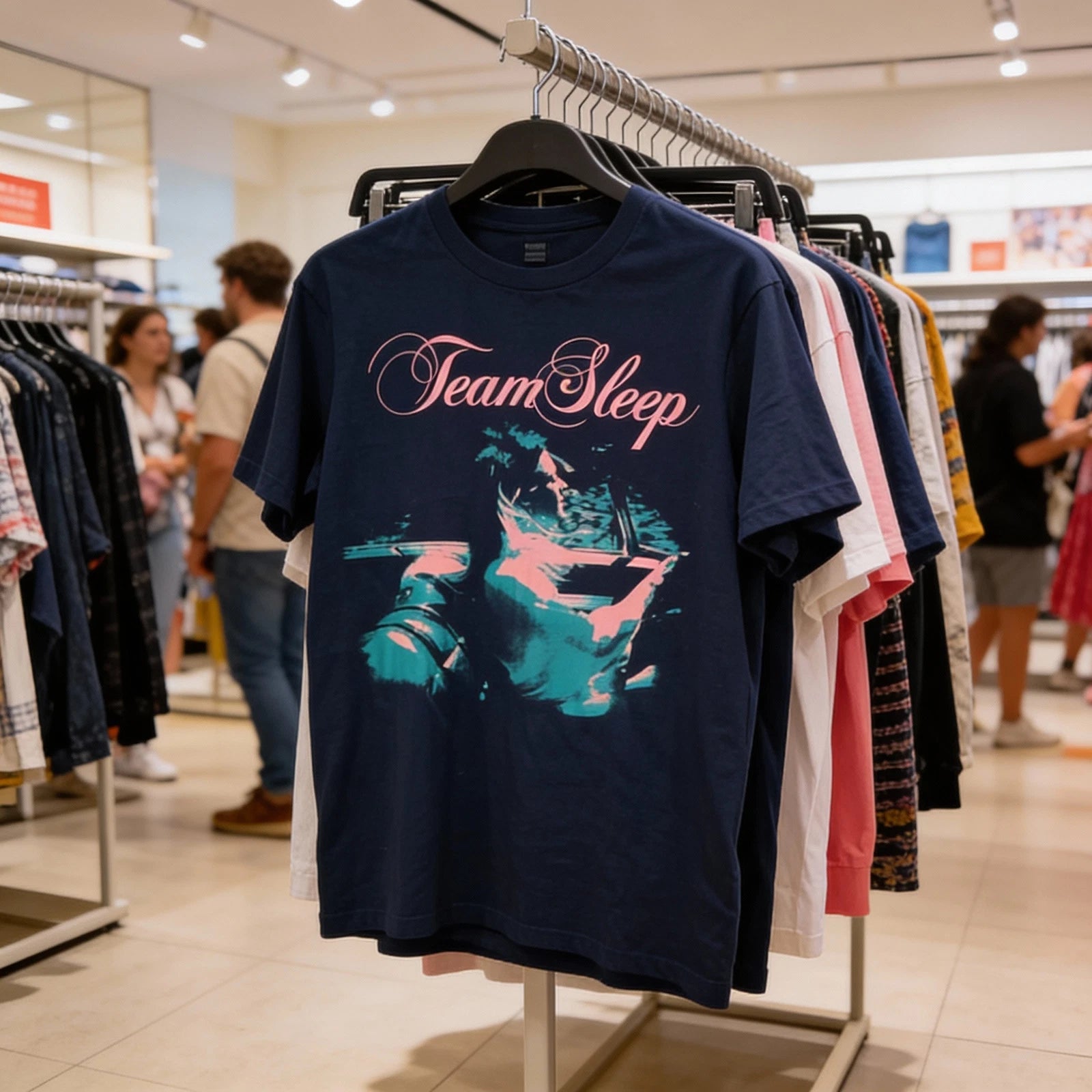 Team Sleep band Navy T-shirt Unisex Tee All sizes S to 45Xl