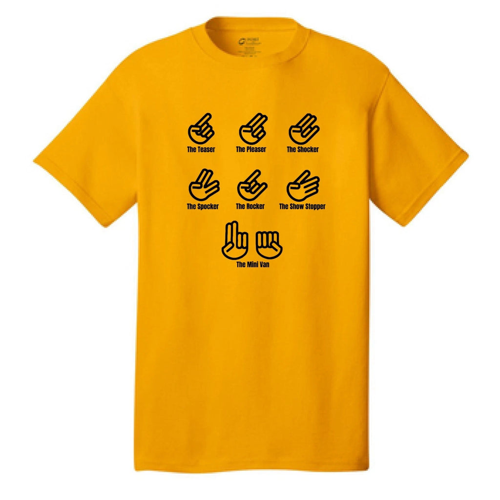 Fingering Chart Funny, raunchy, dirty humor  T-Shirt