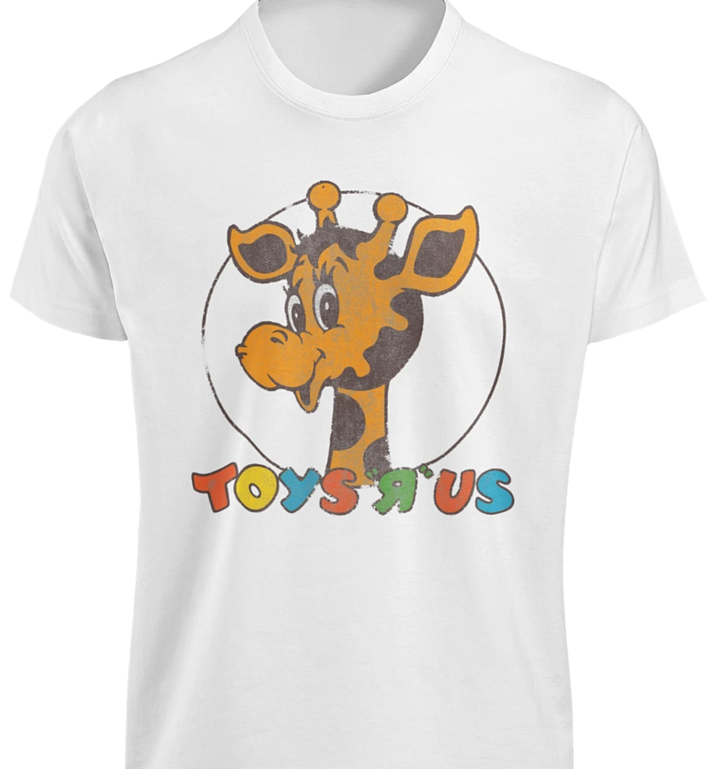 Vintage Toys R Us Geoffrey Giraffe T-Shirt S-4XL 80's 90's Retro Parody Tee VTG