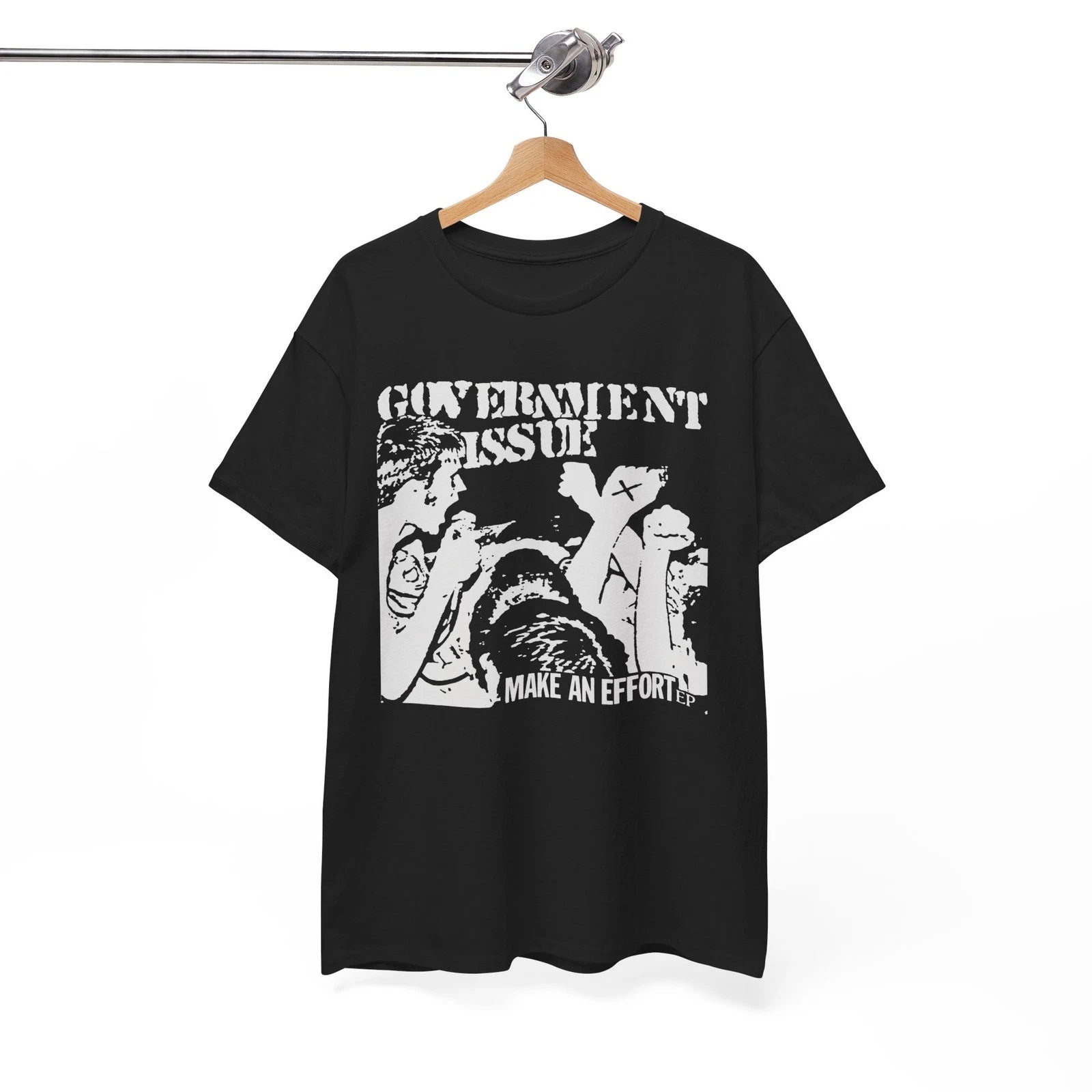Government Issue Make an Effort Shirt Hardcore Punk Band Unisex Tee