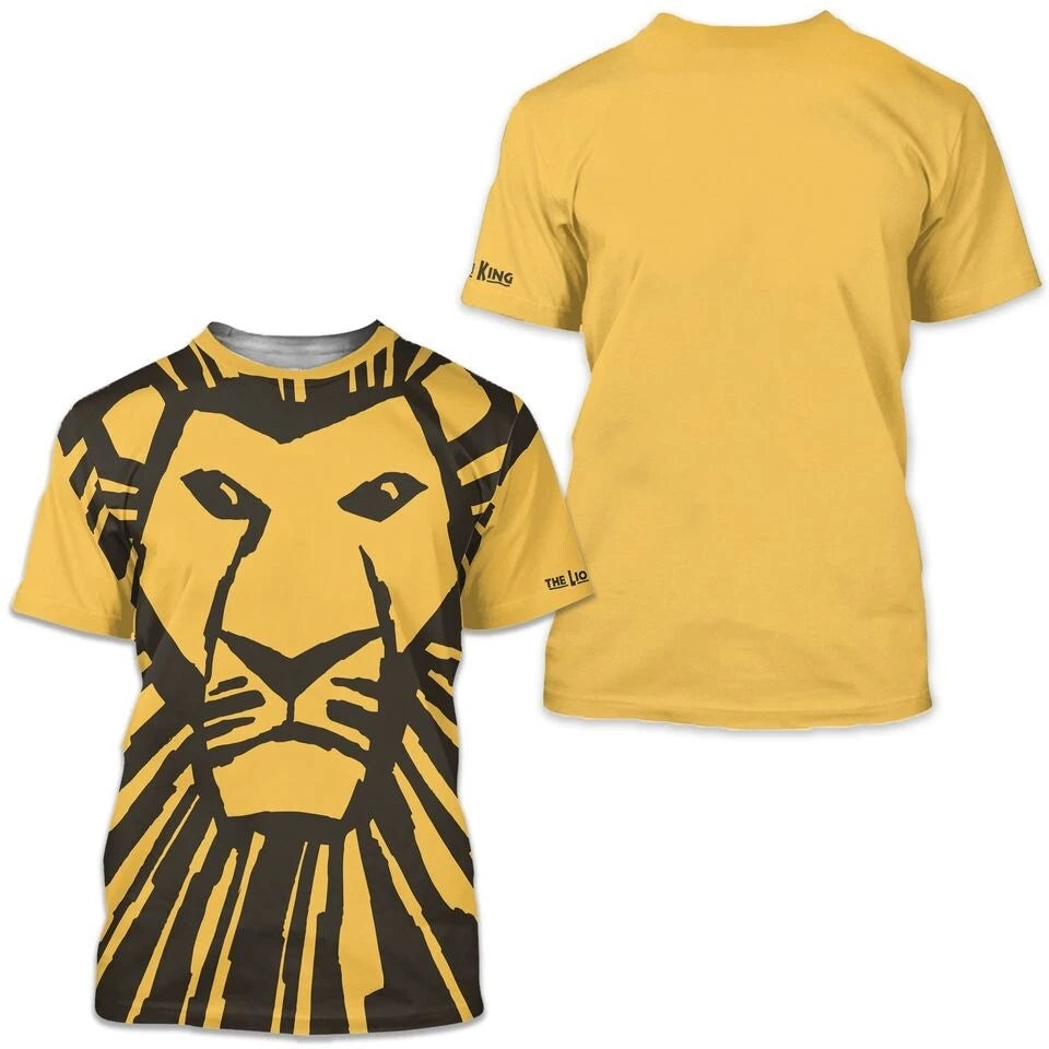 GOOD PRICE- The Lion King "The Broadway Musical" Graphic T-Shirt 3D Size S-5XL