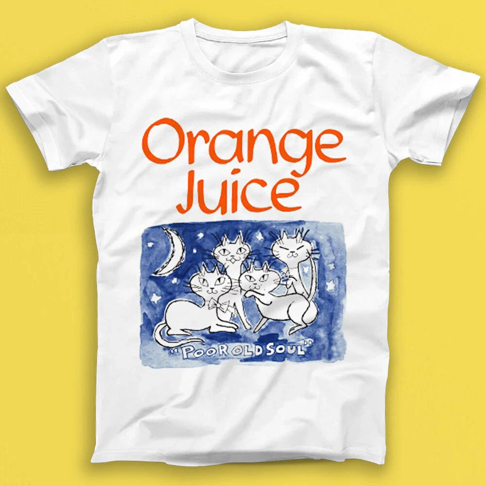 Orange Juice Poor Old Soul Post Punk New Wave Music Gift Tshirt 1680