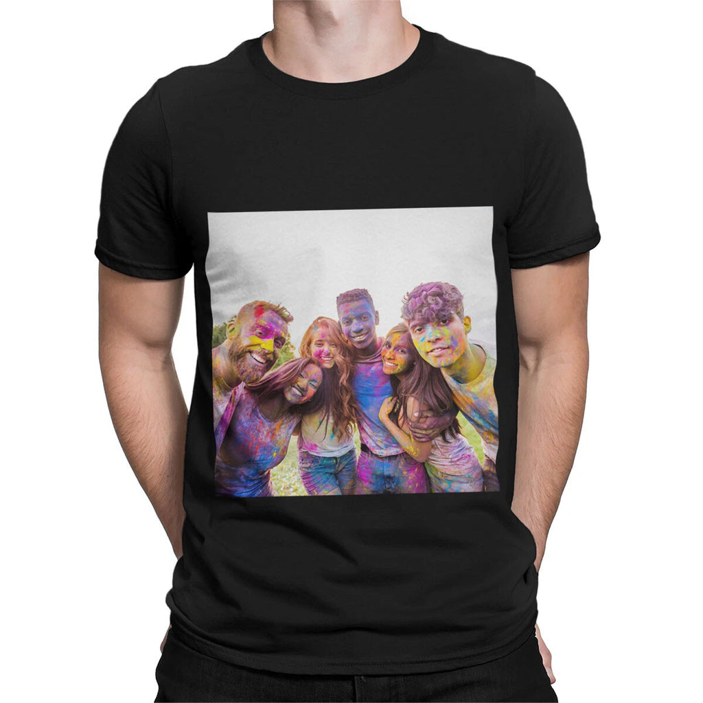 Personalised T-Shirt Any Photo Text Printed Custom Image Mens Womens Tee #TA-195