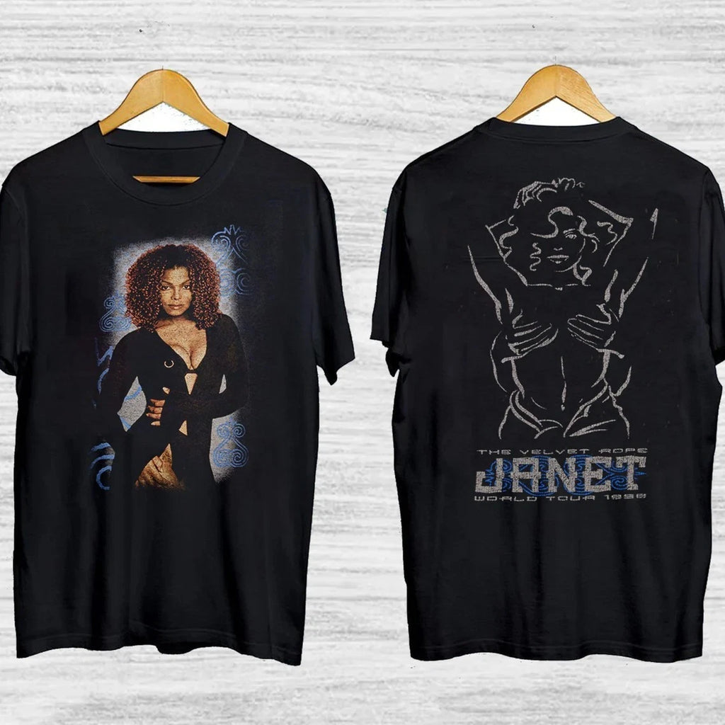 1998 Vintage Janet Jackson The Velvet Rope World Tour Shirt