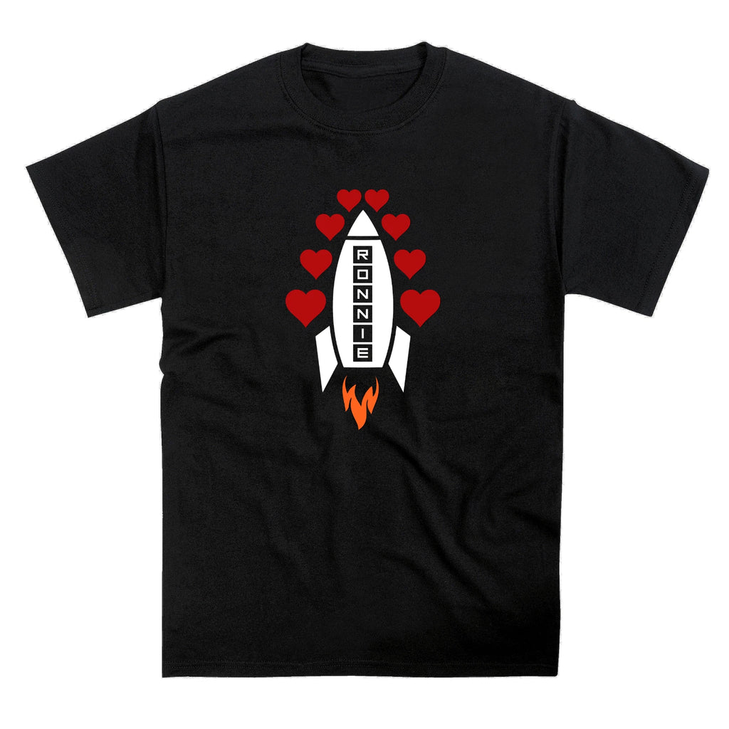 Snooker Rocket Hearts Ronnie O Sullivan Tribute Tshirt