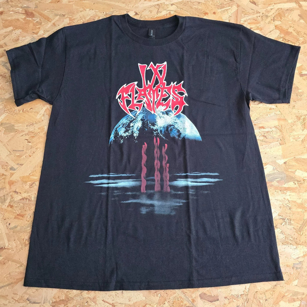 IN FLAMES LUNAR STRAIN VINTAGE VIBE RETRO STYLE BAND TEE T SHIRT