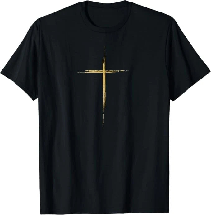 Christian Cross Gold Jesus 33andme T-Shirt