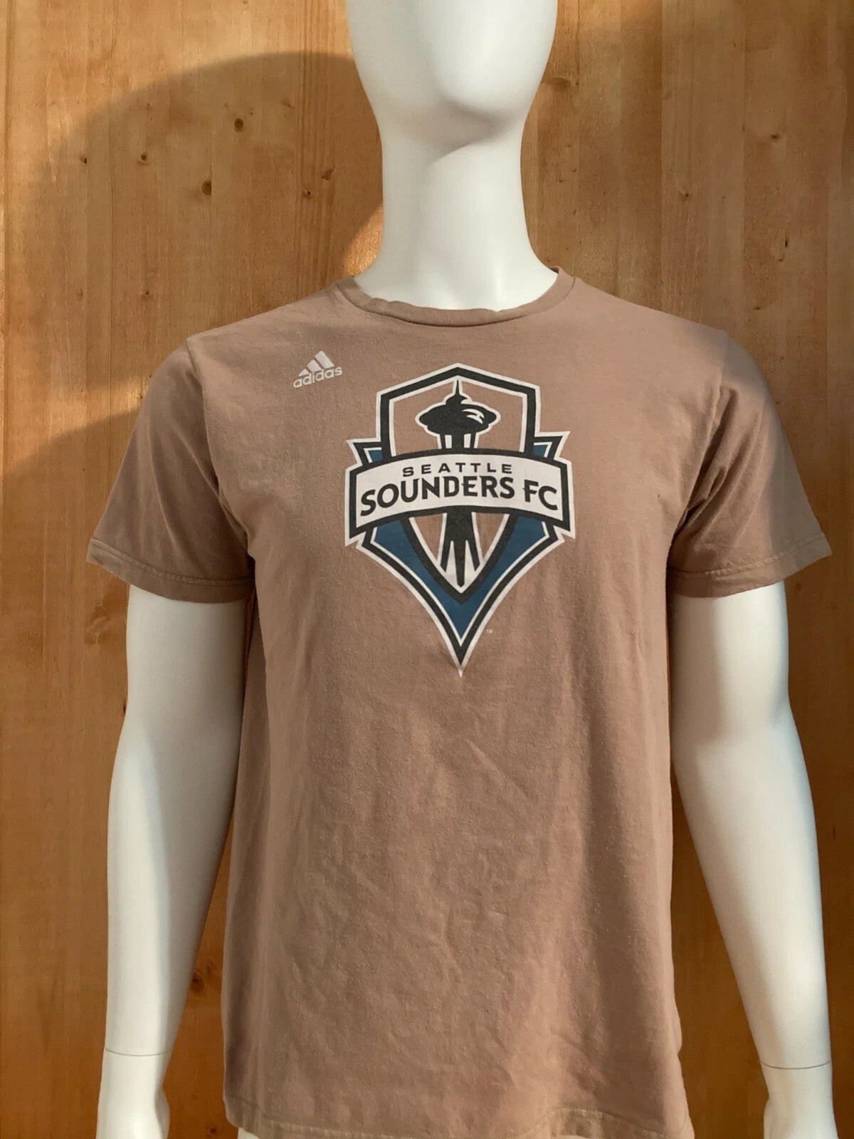ADIDAS SEATTLE SOUNDERS FC Graphic Print Men's T-Shirt Tee Shirt L Lrg Large