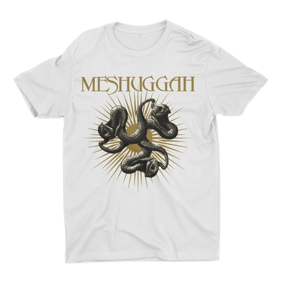 Meshuggah band white Unisex T-shirt QY4758