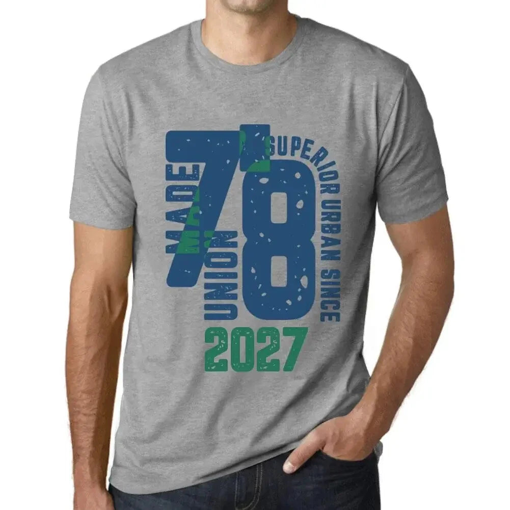 Men's Graphic T-Shirt Superior Urban Style Since 2027 Eco-Friendly Limited