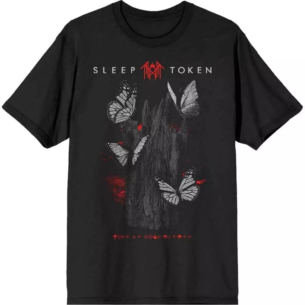 Sleep Token Butterflies Shirt S M L XL XXL Tshirt Official Band T-Shirt