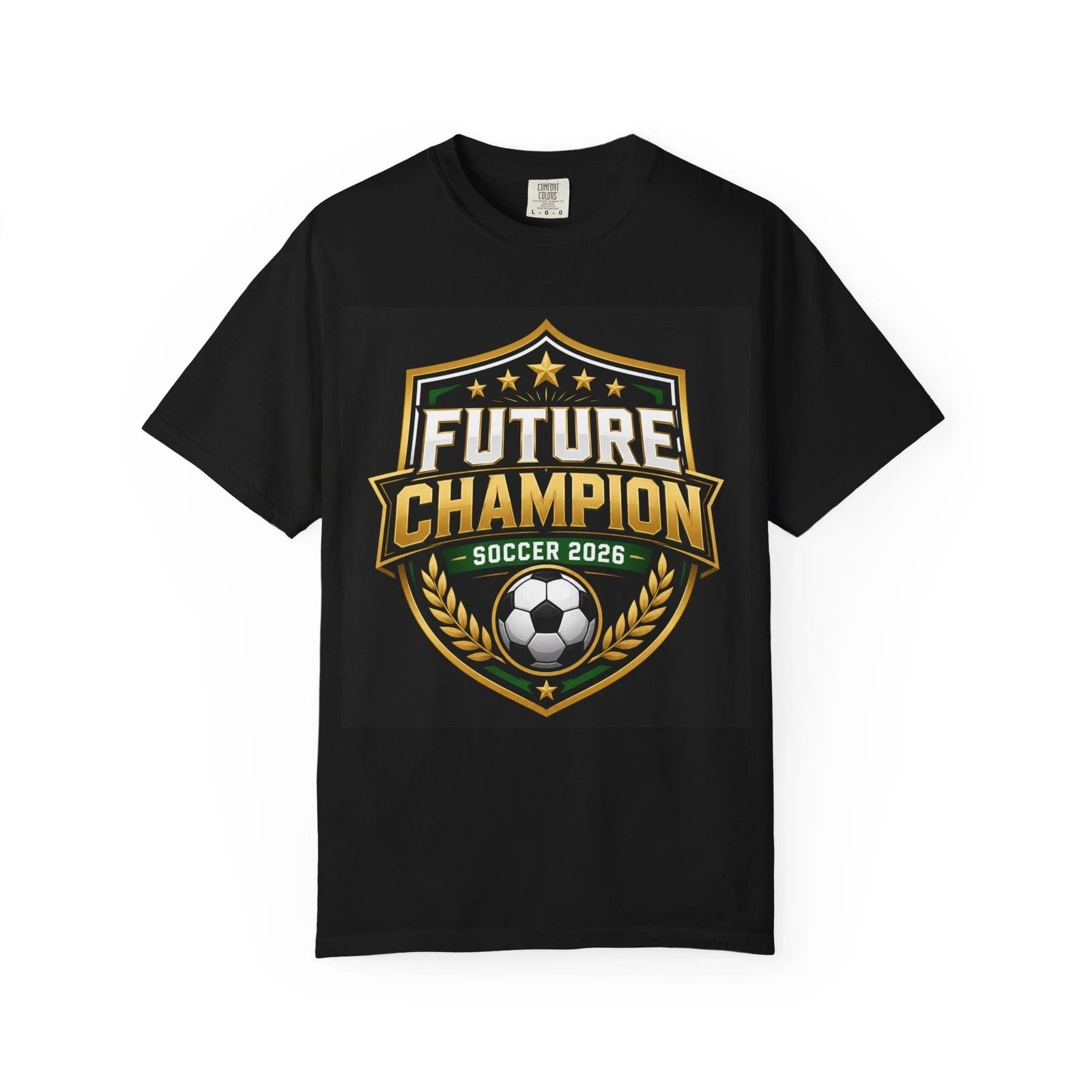 Future Champion Soccer 2026 T-Shirt | Youth Soccer Badge