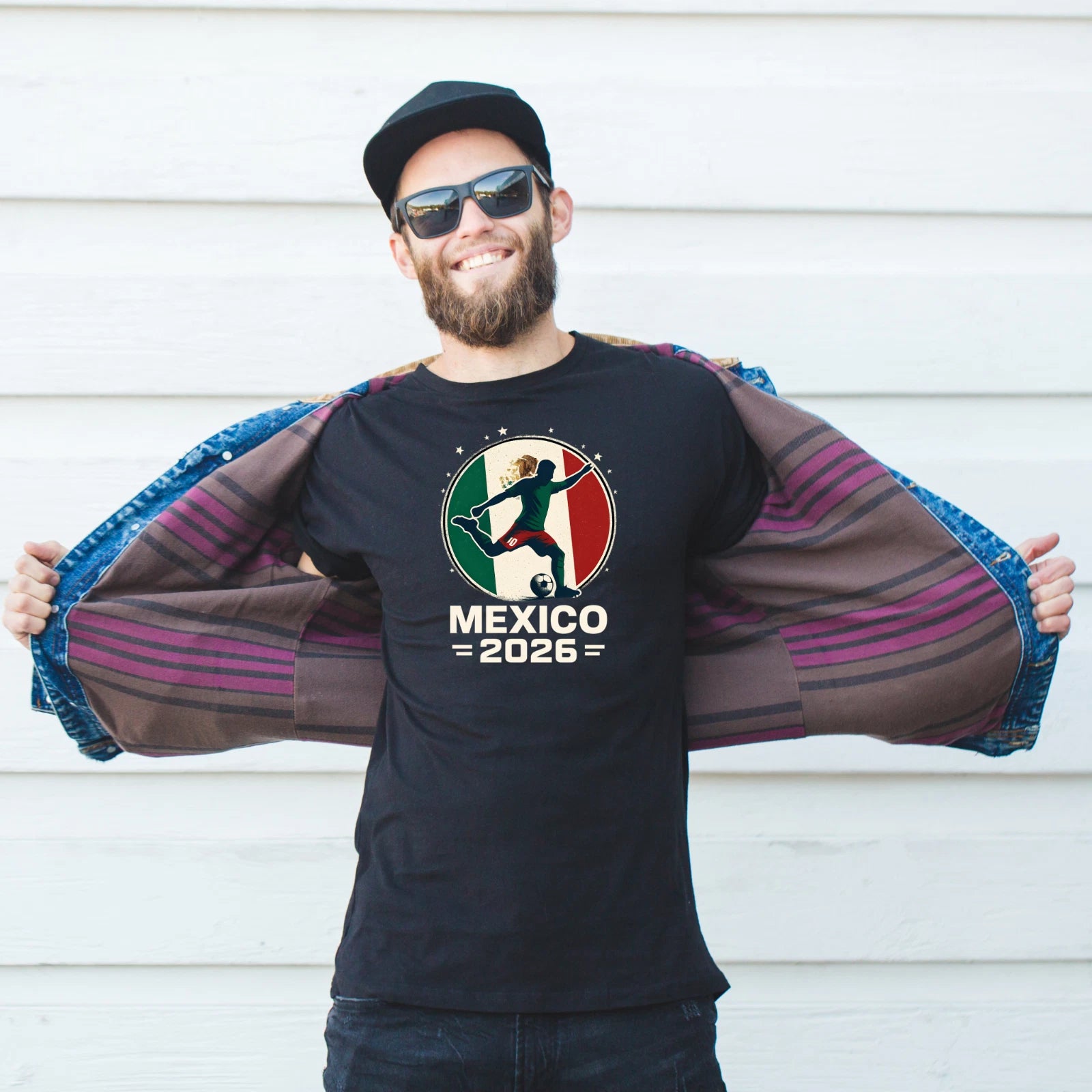 North America Apparel Collection for Soccer Fans 2026 MEXICO Unisex  T-Shirt