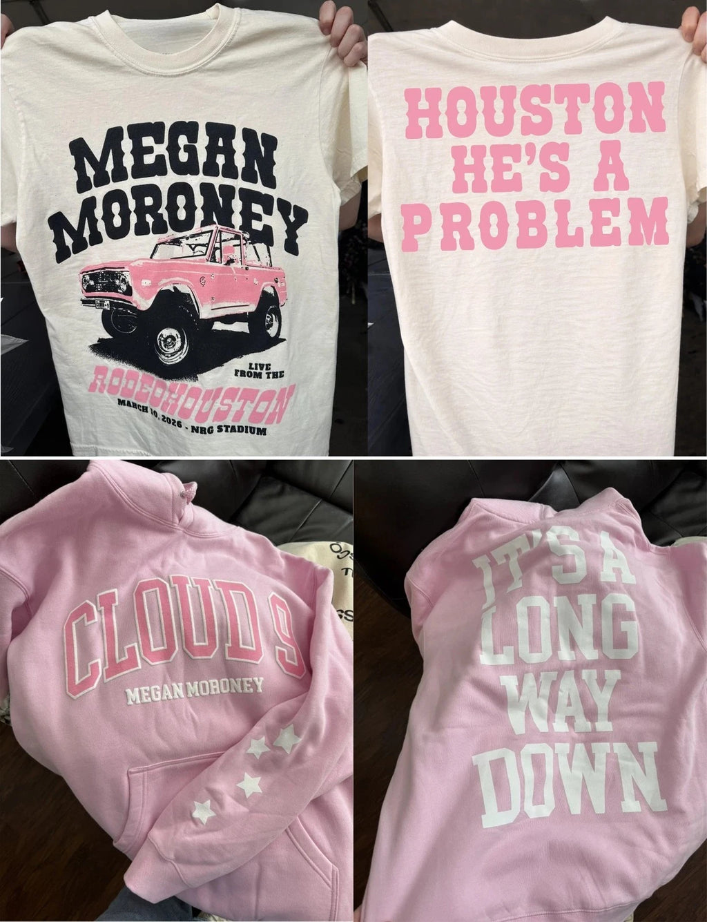 Megan Moroney 2026 RODEOHOUSTON NRG Stadium March 10 Exclusive Graphic T-shirt