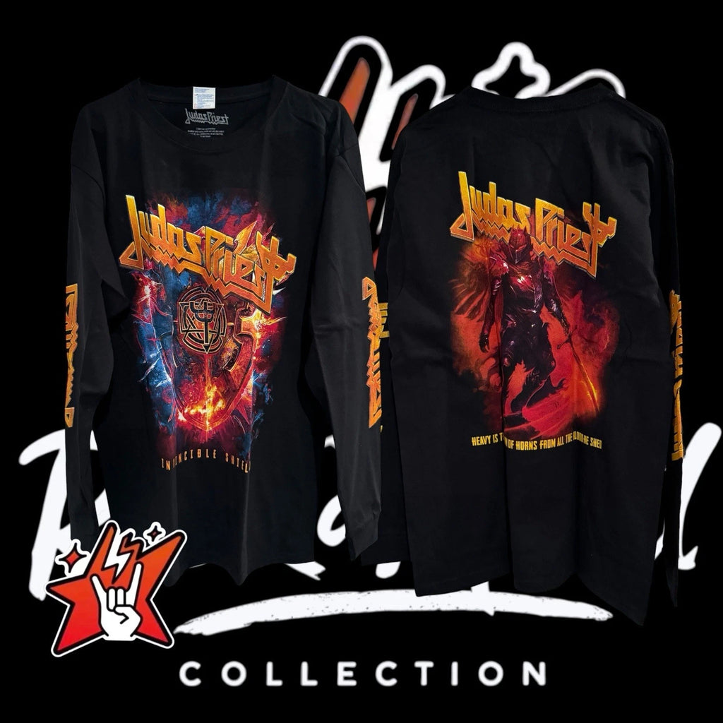 Judas Priest  T-Shirt New Short & Long Sleeve Megadeth Metallica Iron Maiden