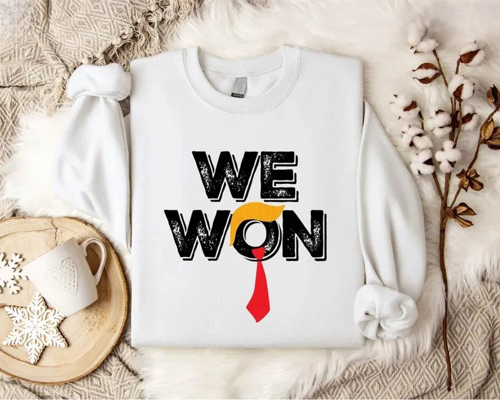 We Won Trump Shirt, Donald Trump Election Winner Sweatshirt, Trump President 47