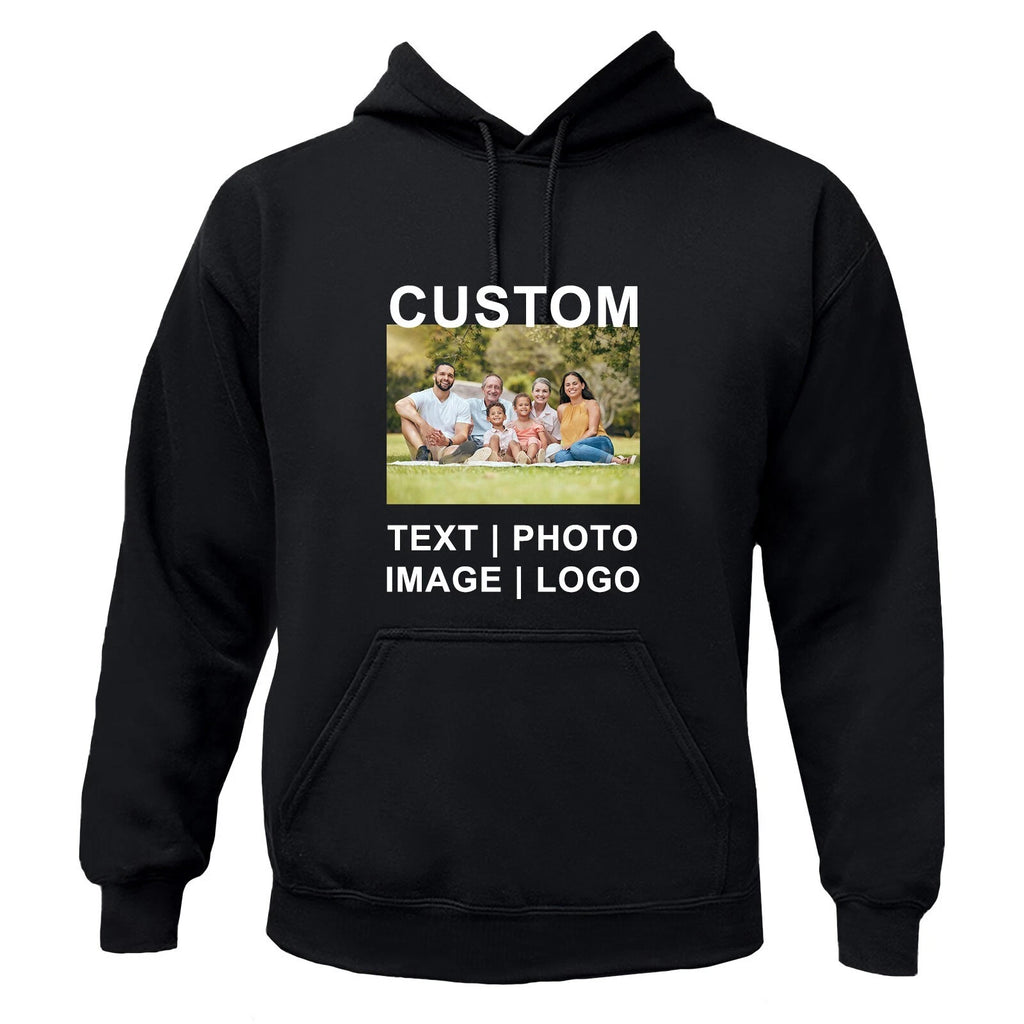 Custom Personalized T Shirt / Hoodie / Sweatshirt Print Your Logo Photo Text