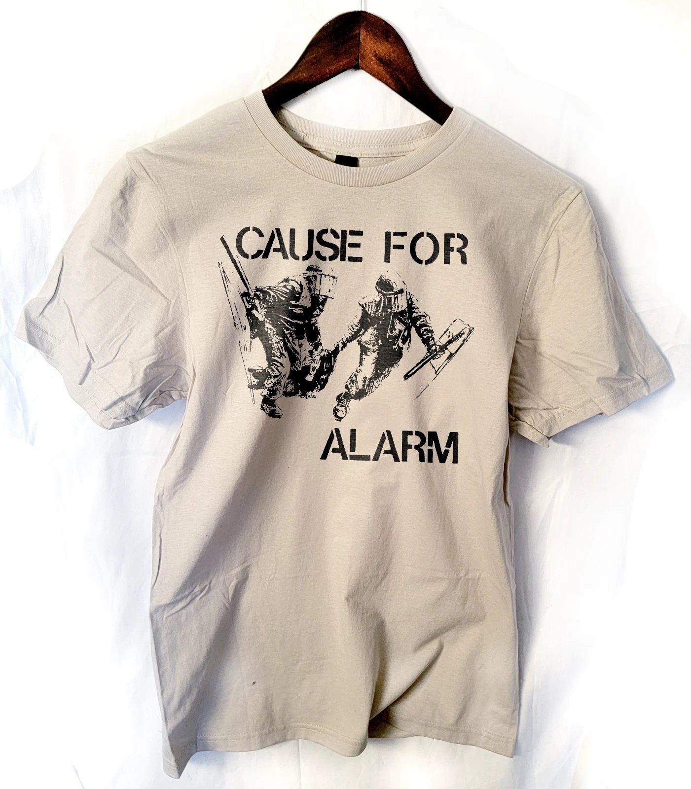 Cause for Alarm band t shirt  punk   hardcore