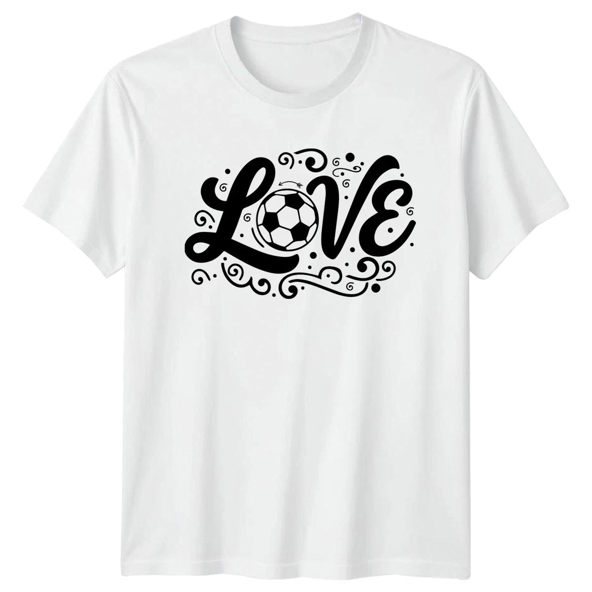 Love Womens T-Shirt Soccer Girl Soccer Birthday Gift For Her