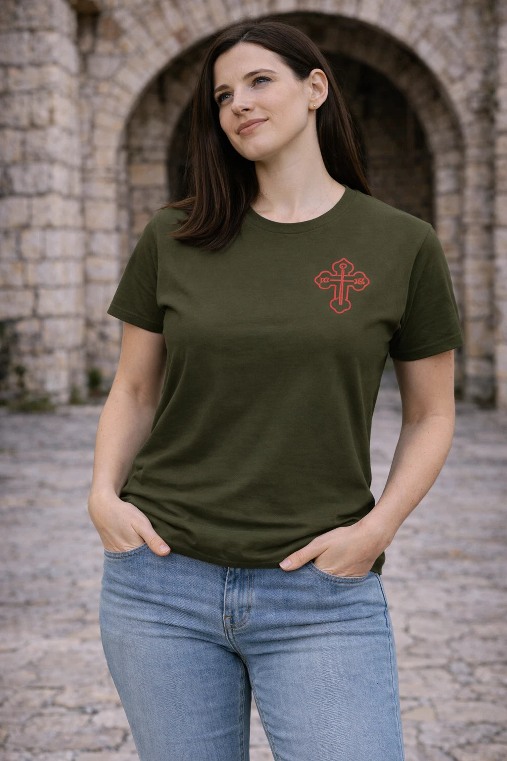 Men's Eastern Orthodox ICXC Cross T-Shirt – Christian Graphic Tee