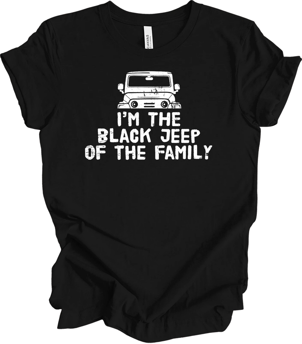 I'm The Black 4x4 Of The Family T-Shirt - Off-Road Lover Gift