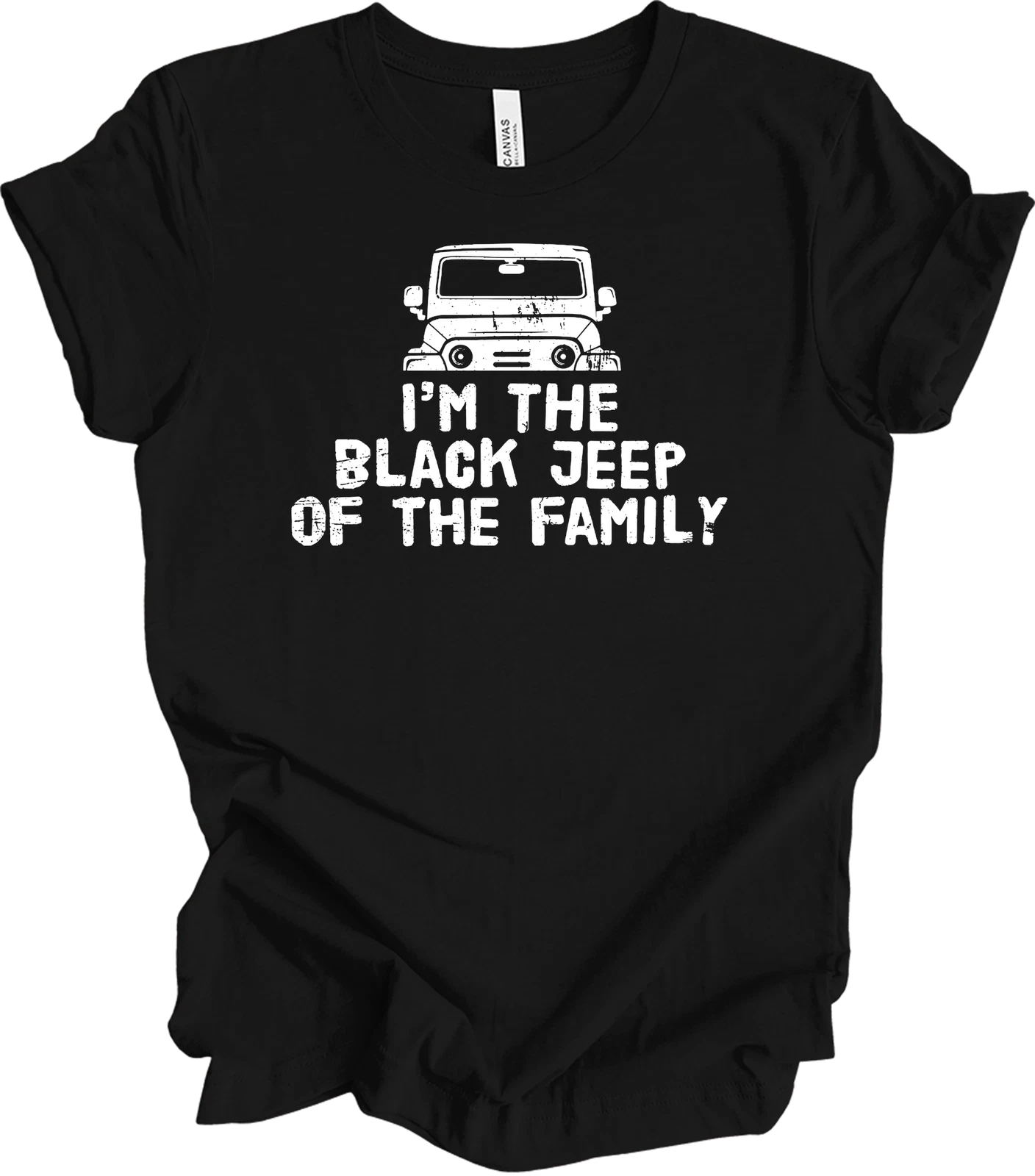 I'm The Black 4x4 Of The Family T-Shirt - Off-Road Lover Gift