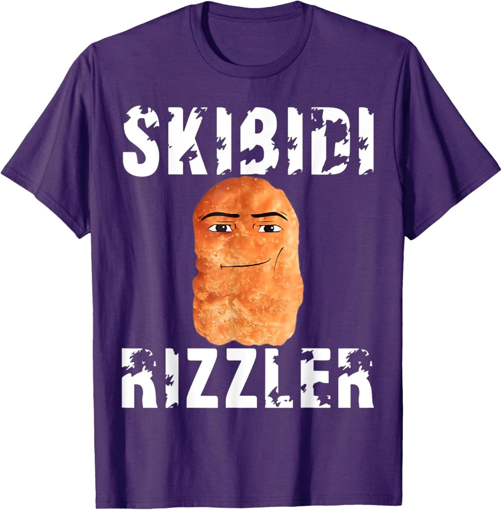 Skibidi Toilet Rizzler Meme Funny Memes Brainrot Memes Rizz T-Shirt