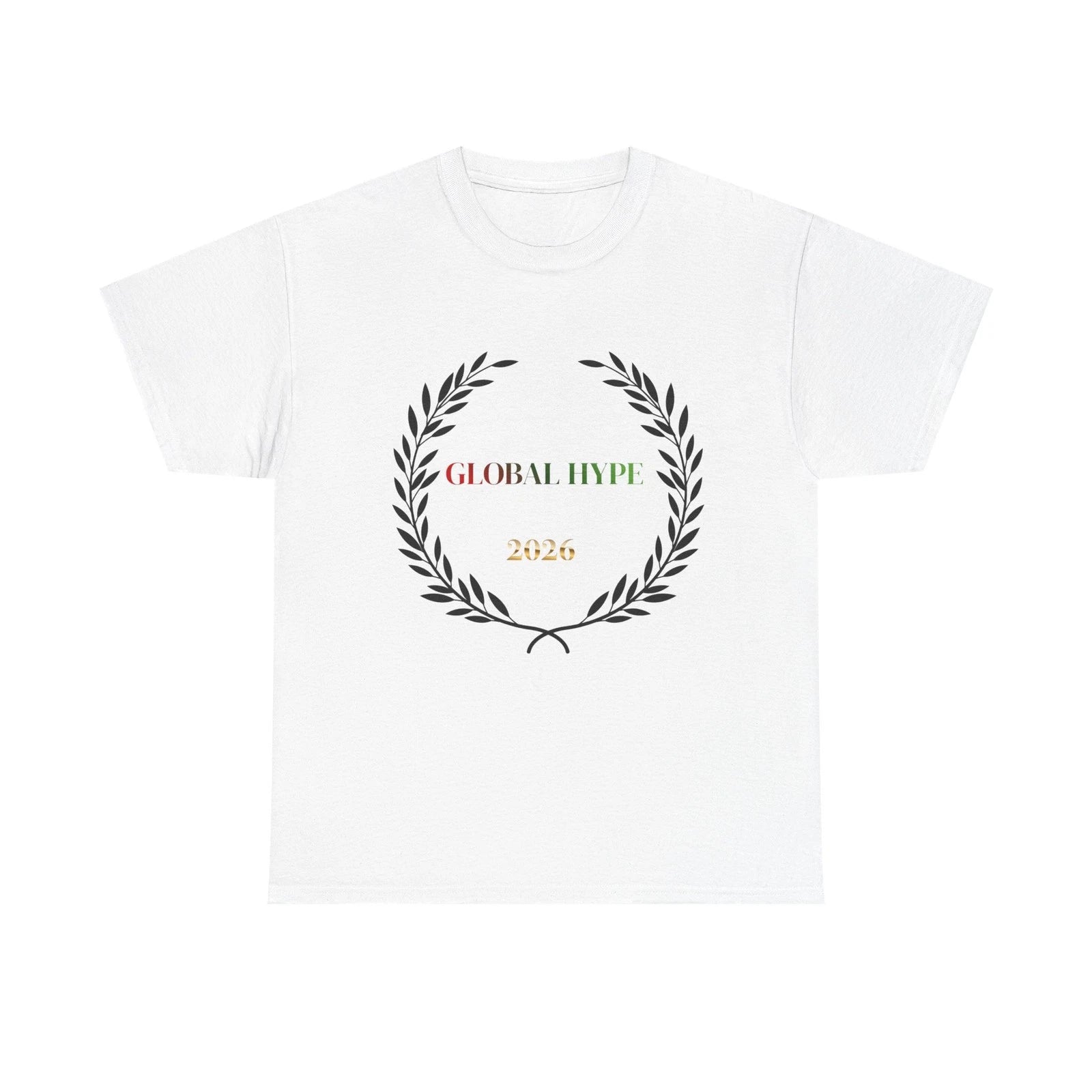 Global Hype 2026 Graphic T-Shirt International Soccer Streetwear Unisex T