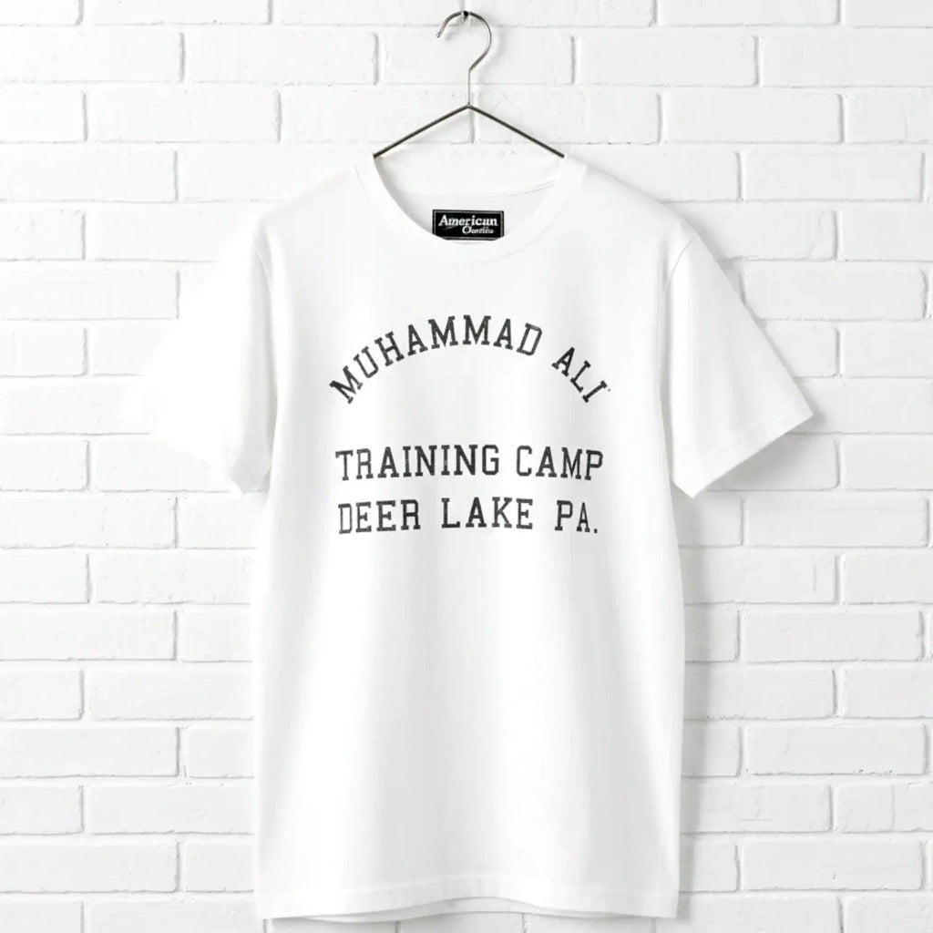 Muhammad Ali Training Camp Deer Lake Men's T Shirt Vintage Boxing Legend Champ