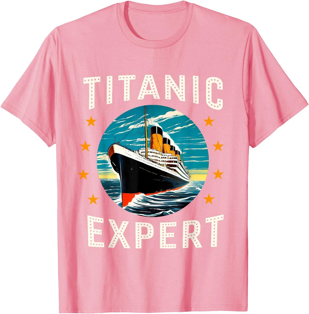 Titanic Expert Funny RMS Titanic Birthday Merch Kids Boys T-Shirt