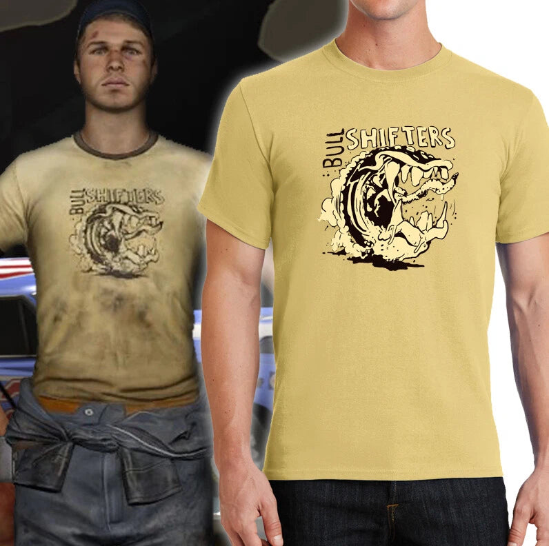 Left 4 Dead Ellis Bullshifters Tee  |  Cosplay Ellis Left 4 Dead T Shirt