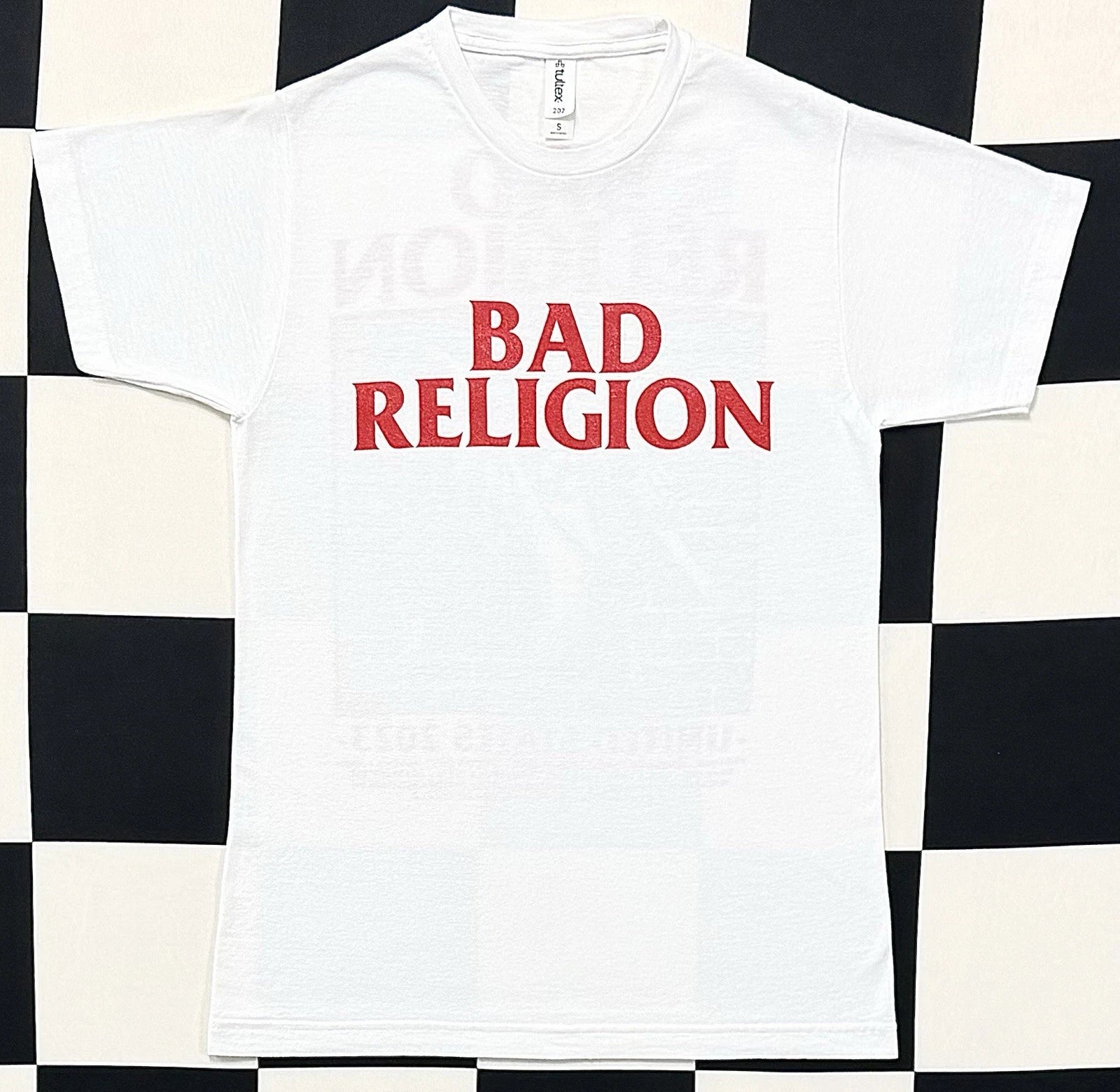 Official Merchandise Bad Religion U.S. 2023 Tour Graphic Print T Shirt Mens (S)