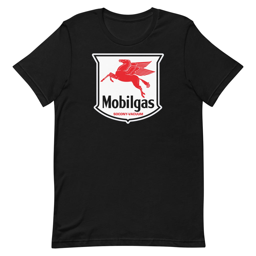Racing Vtg Art Mobilgas Mobil Pegasus Gas Tee Shirt Unisex t-shirt