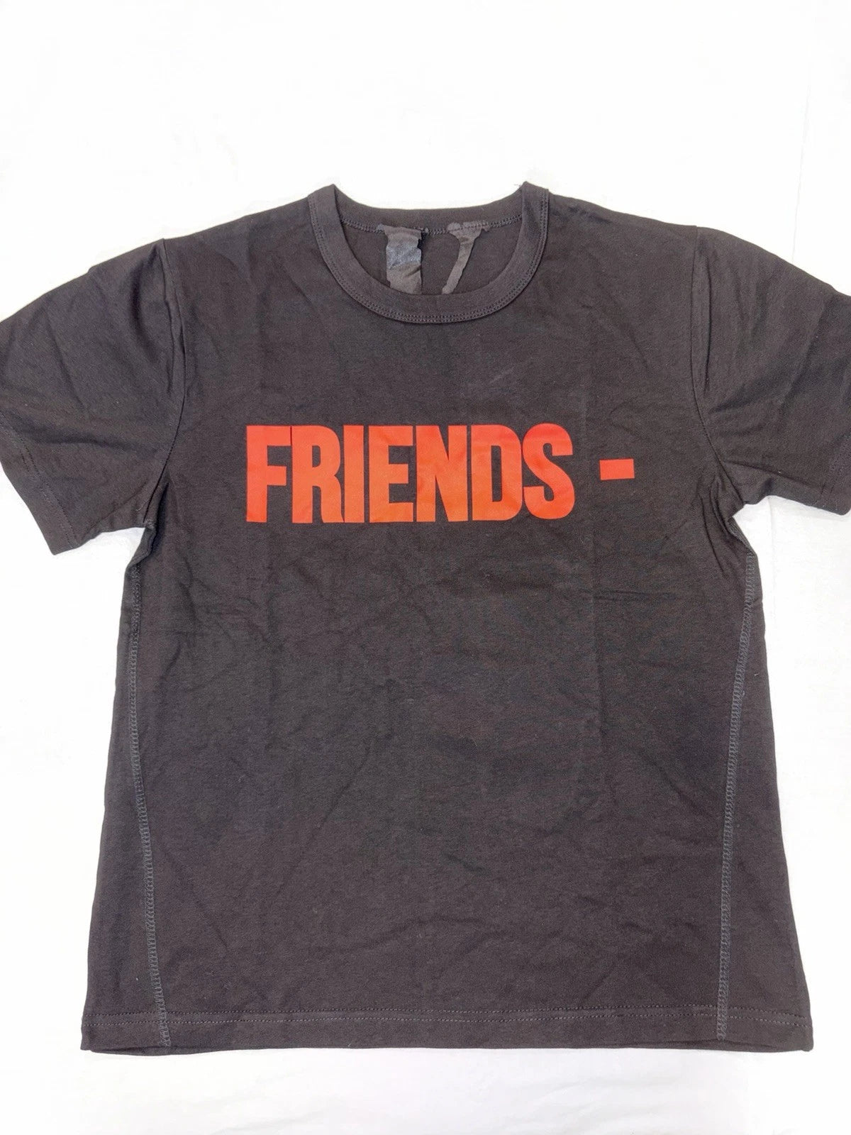 VLONE Friends Black Red Double Sided V Logo Graphic T-Shirt Men’s Small