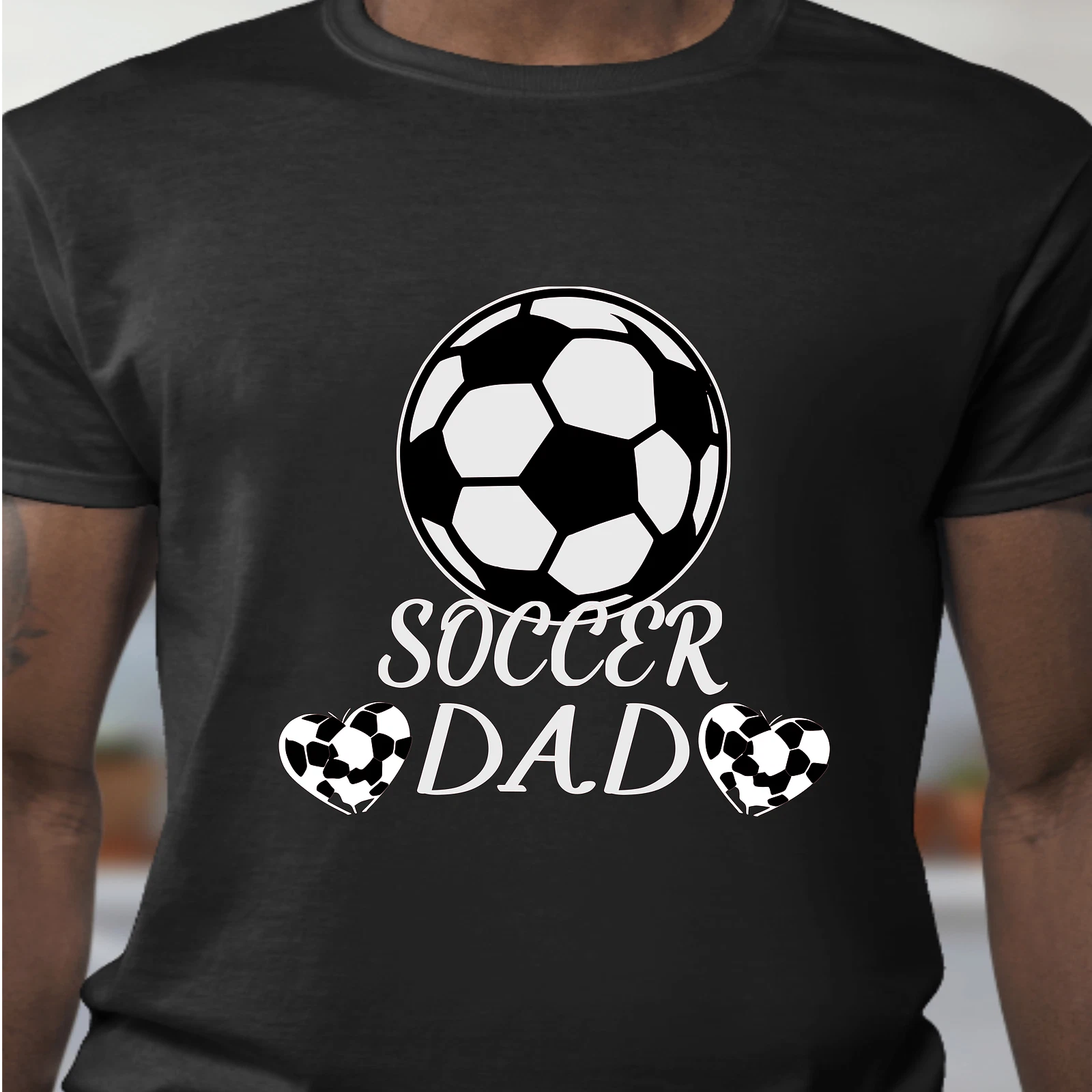 Soccer Dad T-Shirt, Sports Fathers Tee, Youth Soccer Games Gift, Unisex Shirt,