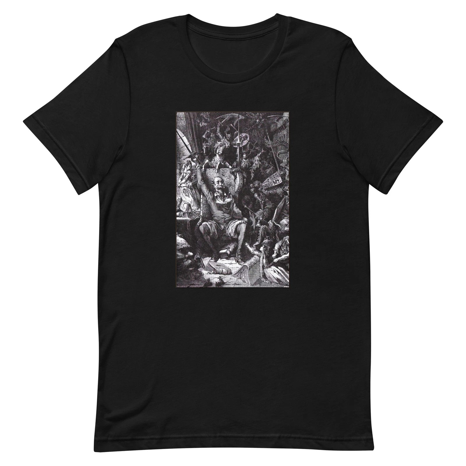 "Don Quijote" Gustave Doré, Goya, Durer, Art Print Shirt, unisex