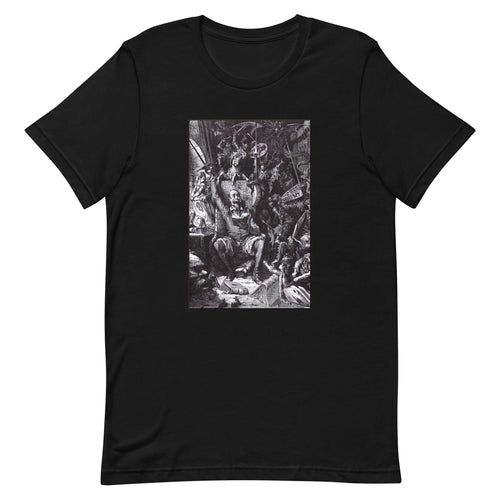 "Don Quijote" Gustave Doré, Goya, Durer, Art Print Shirt, unisex
