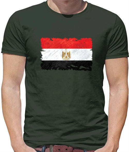 Ägypter Grunge Stil Flagge - Herren - Ägyptische Flaggen Country Love Live