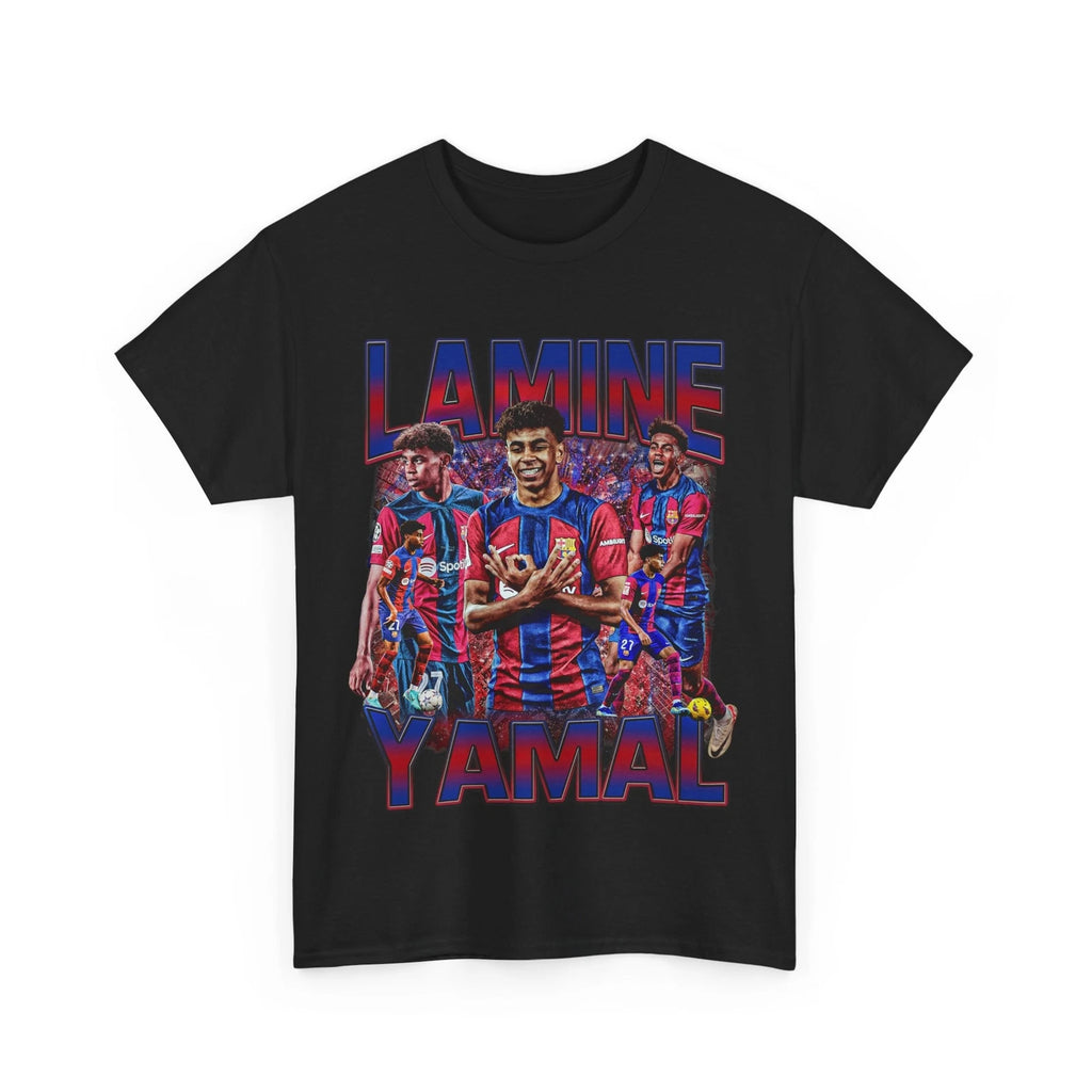 Lamine Yamal Bootleg Retro Vintage 90s Graphic T-Shirt, Barcelona Soccer Shirt