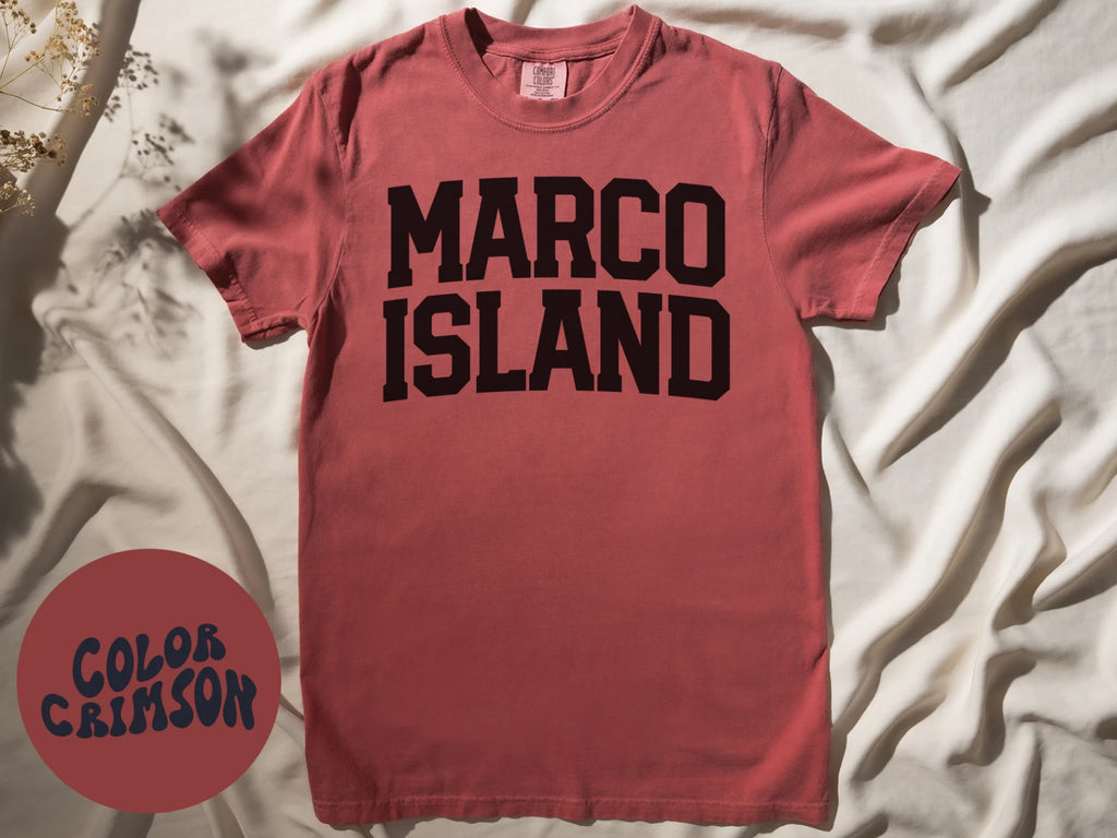 Marco Island Fl Florida Moving Away Shirt Gifts T-Shirt Short Sleeve Tee Unisex