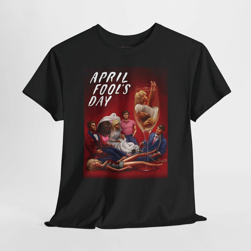 April Fool's Day 1986 Retro Movie Poster Horror Unisex Graphic T-Shirt