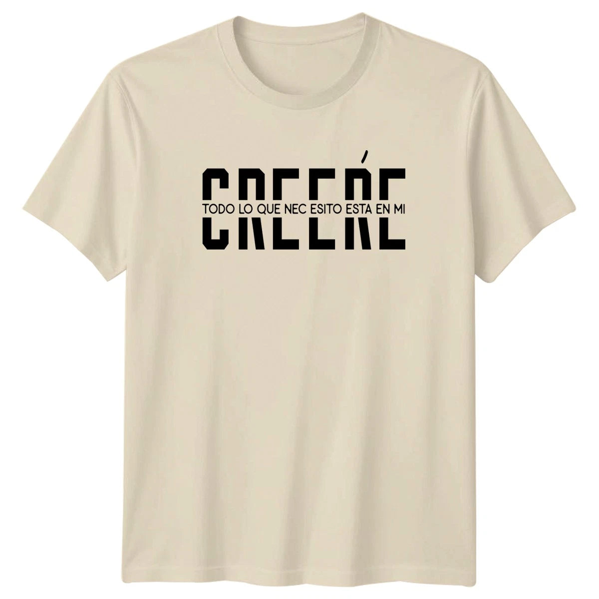 Crecer Todo Lo Que Nec Esito T-Shirt Minimalist Typography Inspirational