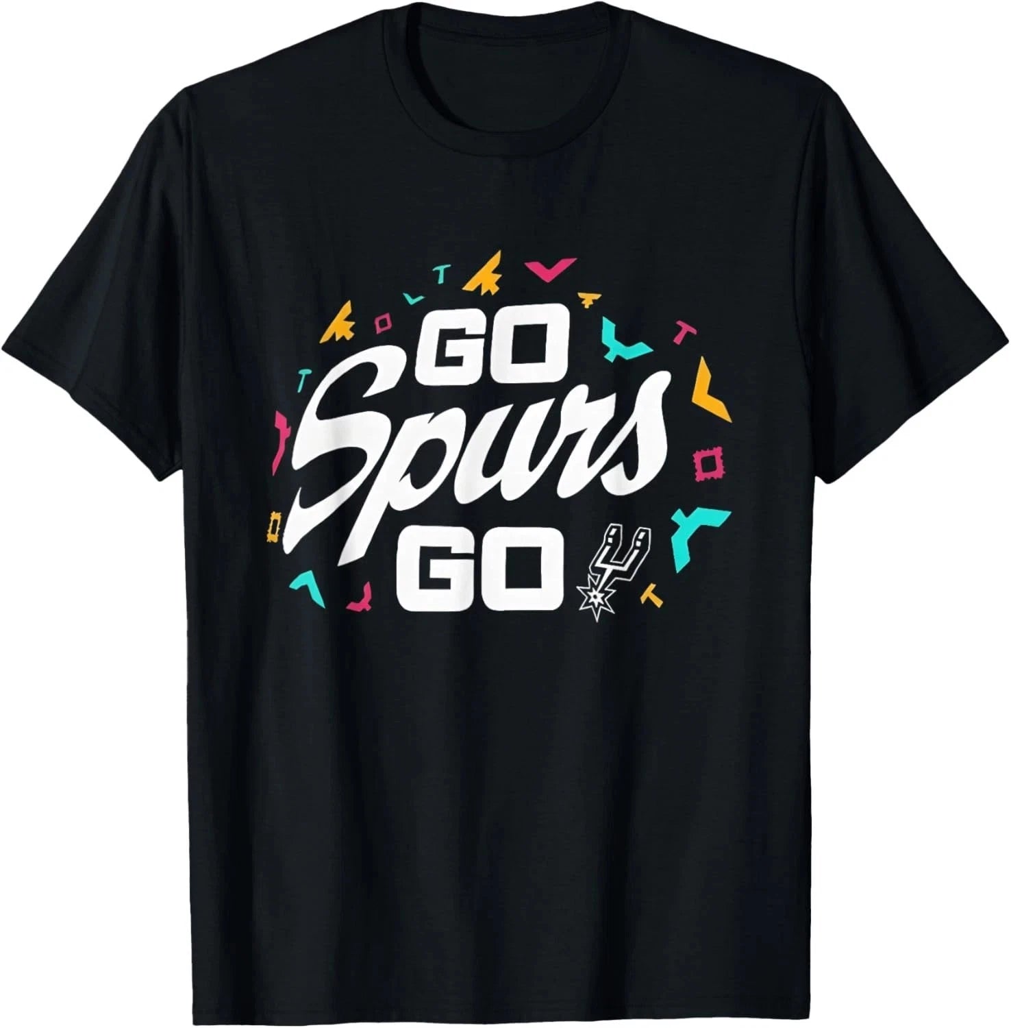 Funny Retro Go Spurs Tee T-Shirt