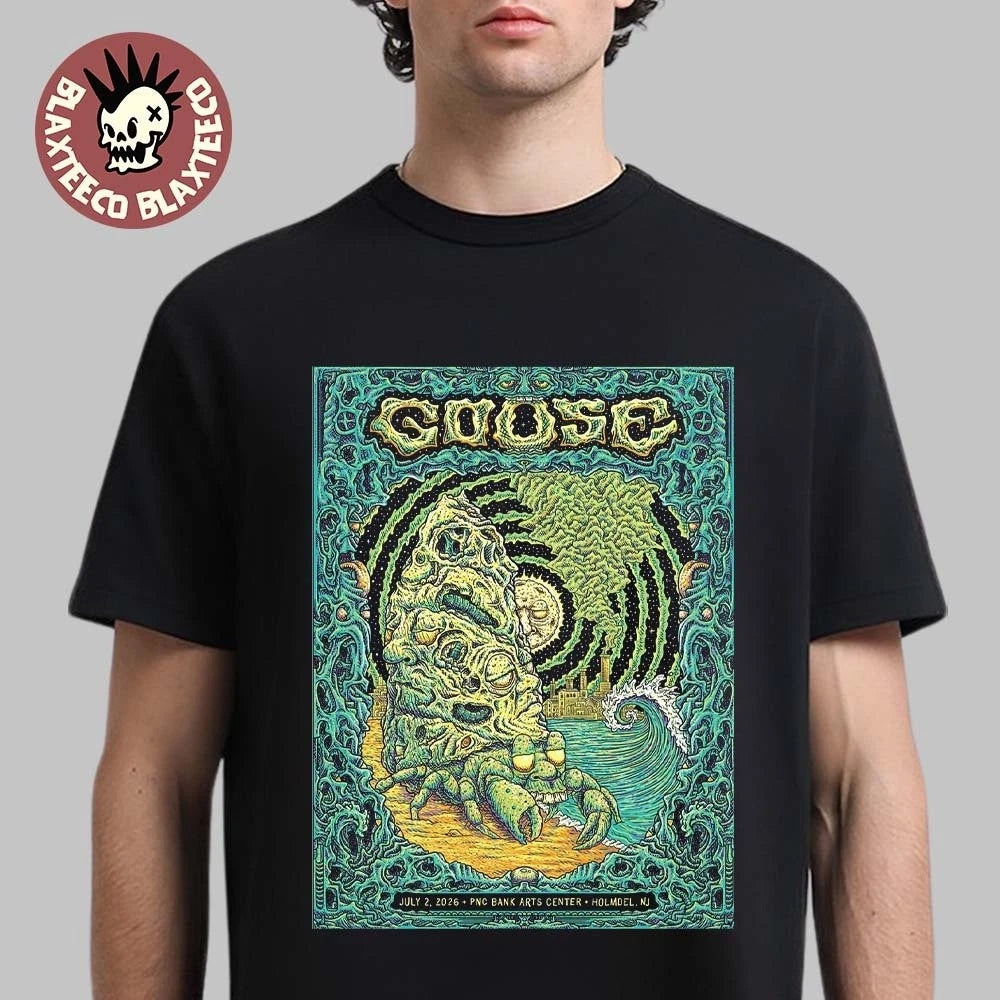 Goose The Band Holmdel New Jersey At PNC Bank Arts Center On July 2 2026 Shirt