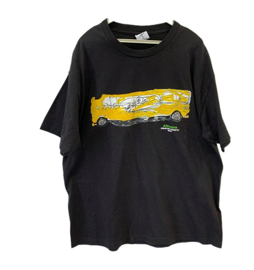 Alltimers Creative Growth 2024 T-Shirt Mens XL Black Skate Bus Graphic Tee#68