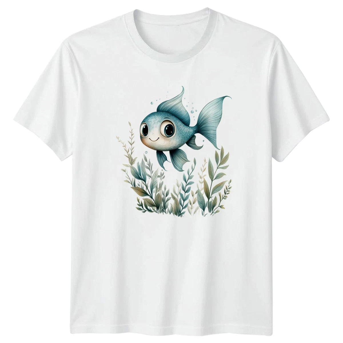 Cute Fish T-Shirt Ocean Life Wildlife 2026 Birthday Gift For Him And Her