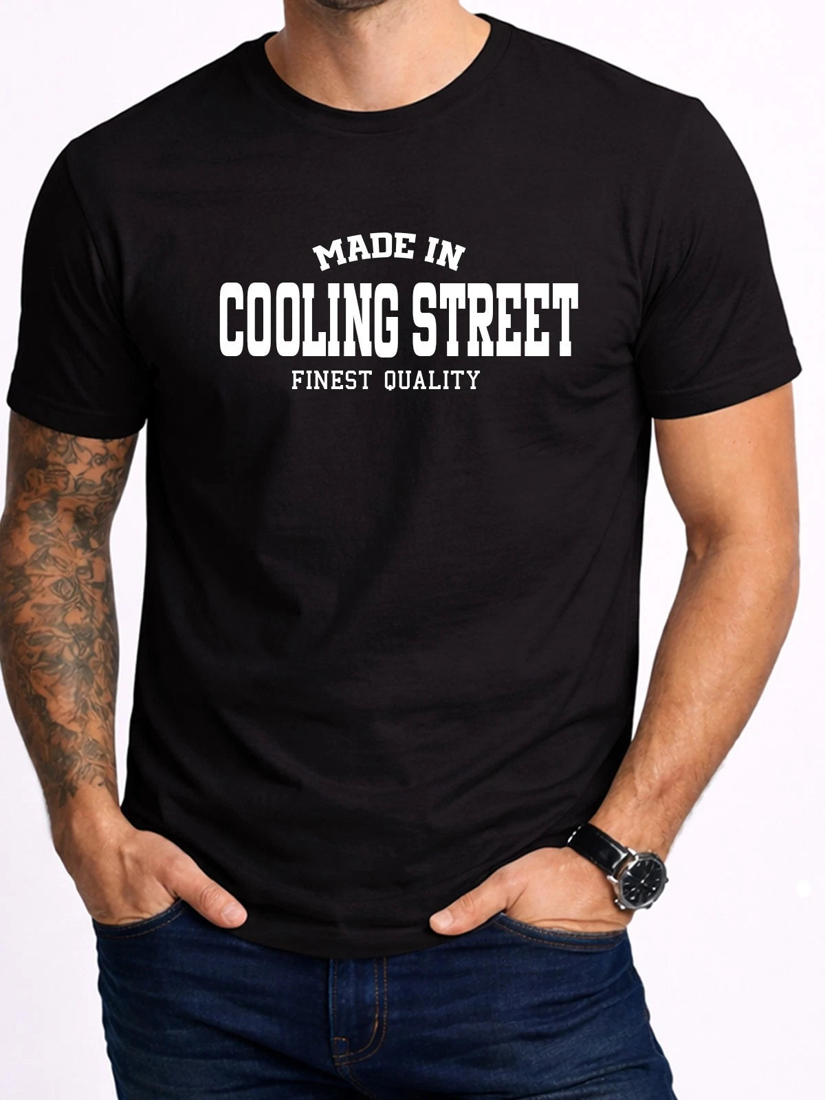Product Of Cooling Street Men's T-Shirt UK Place Gift