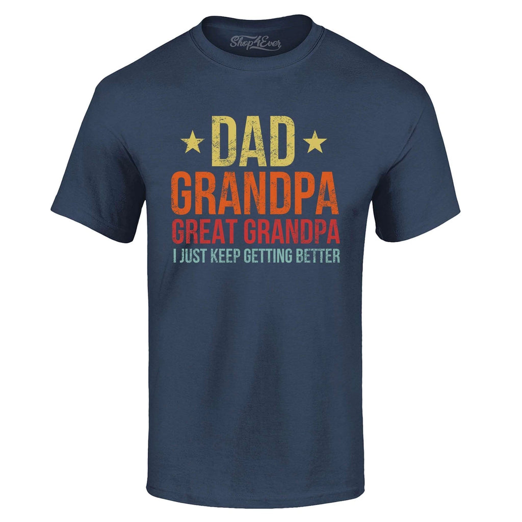 Dad Grandpa Great Grandpa T-shirt Father's Day Grandfather Shirts