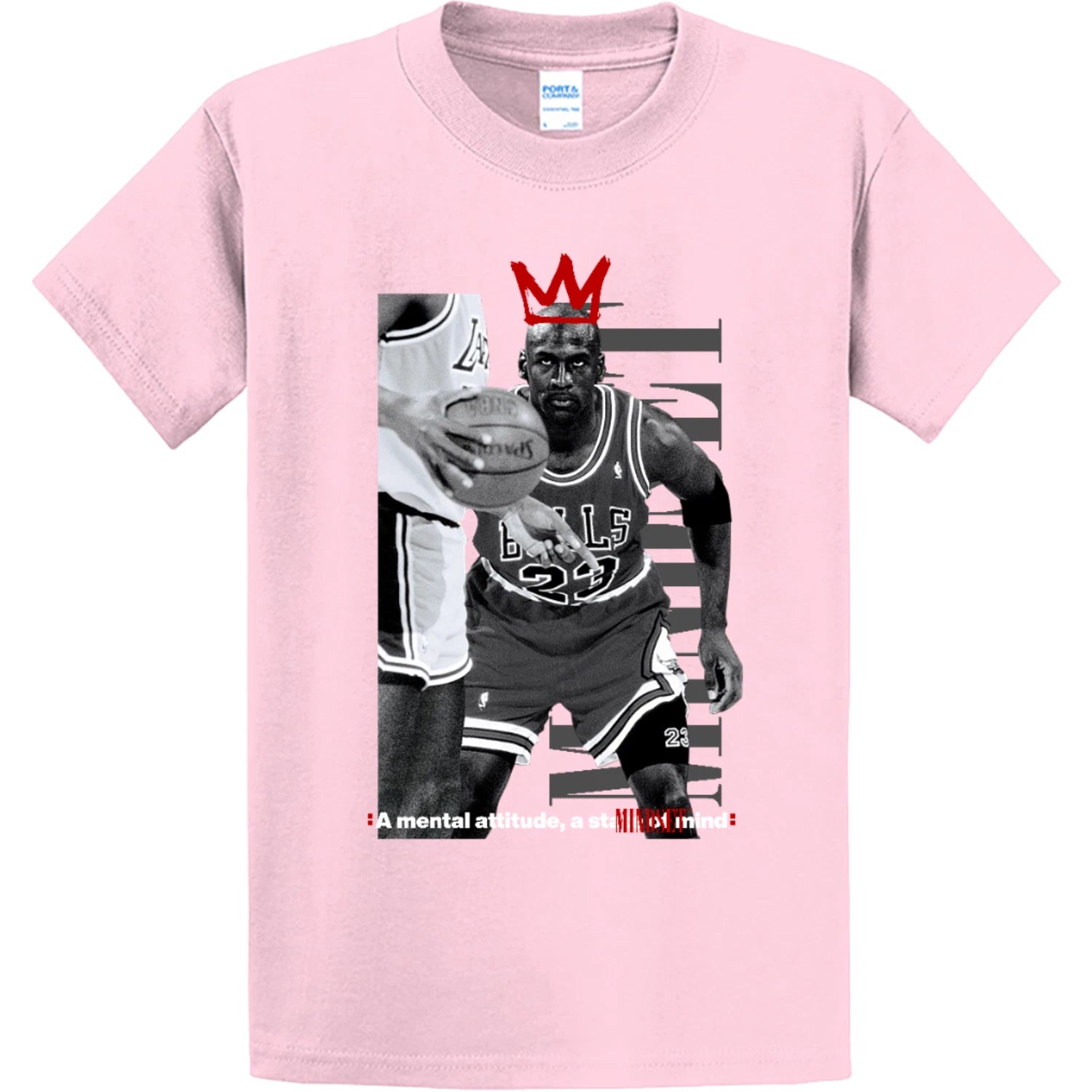 NEW STREETWEAR ON DEMAND MJ MINDSET VOL 2 PINK TEE SHIRT SMALL-4XLARGE MADE USA